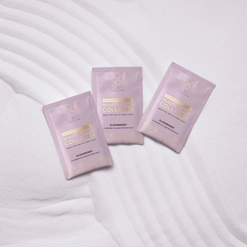 Plent Beauty Blend Collagen Elderberry - 30 sachets