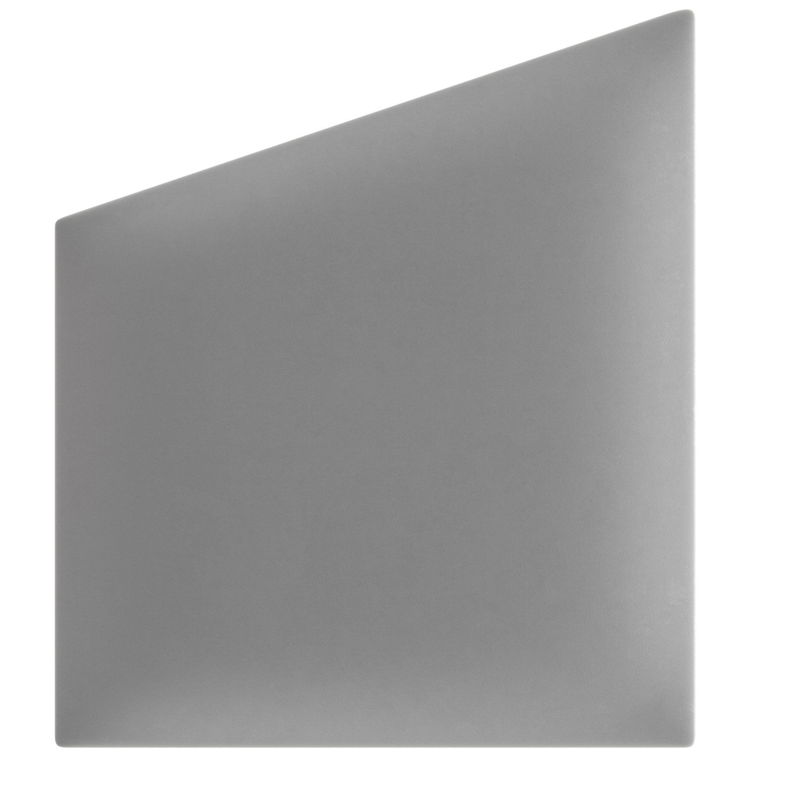 Wandpolster - grau - Samt - 30x35 cm