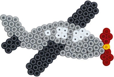 Hama Midi Beads Perler med Perlebrett 4000 Stk