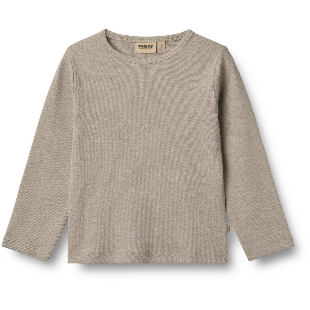 Køb Wheat Gravel Melange Bluse Milo