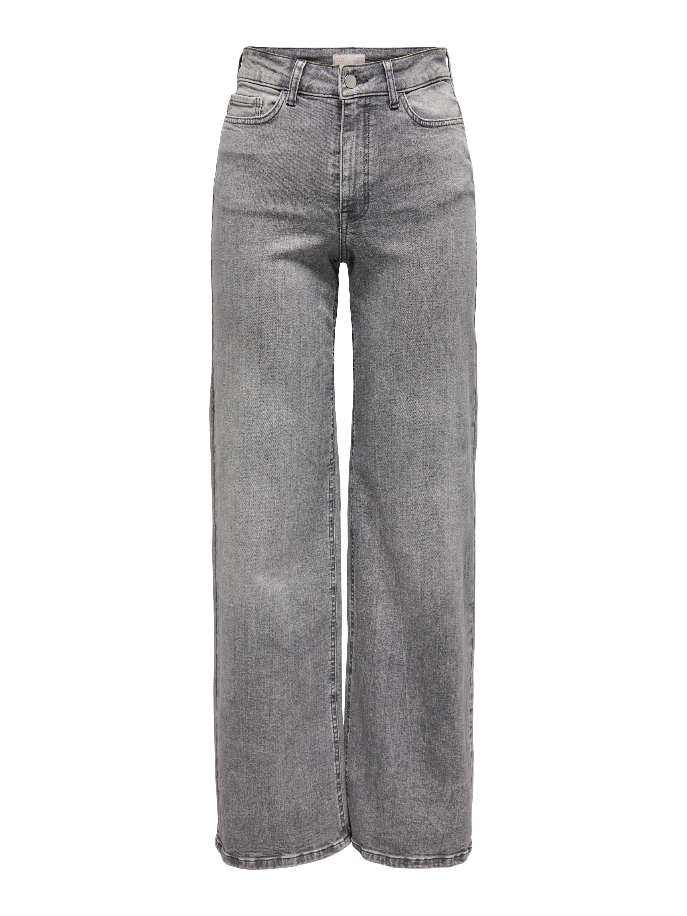 JDY High-waist-Jeans »JDYFELINA-FINA HW WIDE JNS  LT GREY DNM«