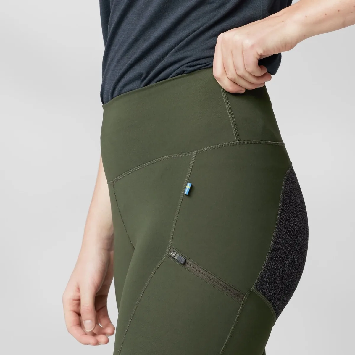 Fjällräven Women's Abisko Trekking Tights HD Mountain Blue