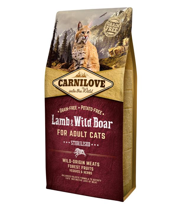 Carnilove Trockenfutter für Katzen Sterilised