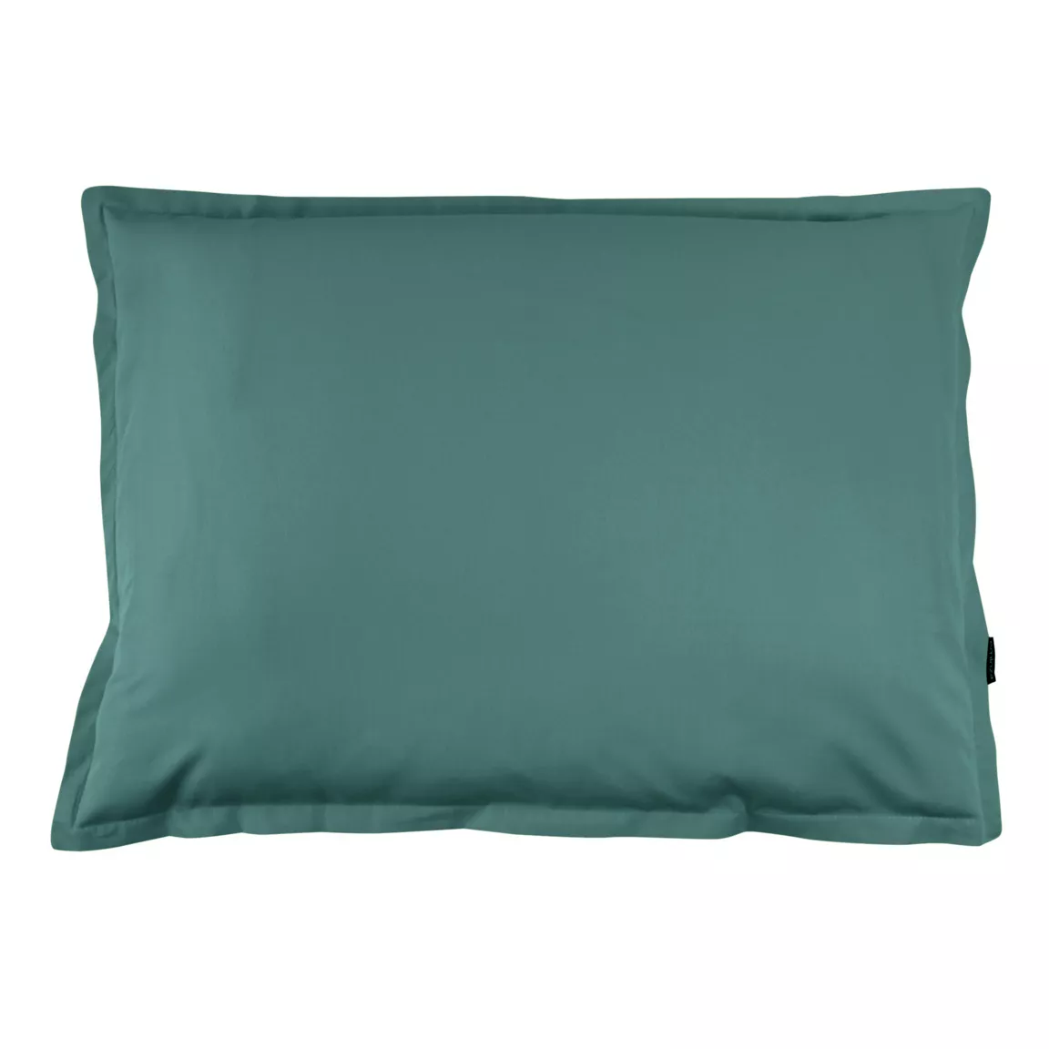 Taie d'oreiller rectangulaire percale de coton (50 x 80 cm) Cali Bleu canard