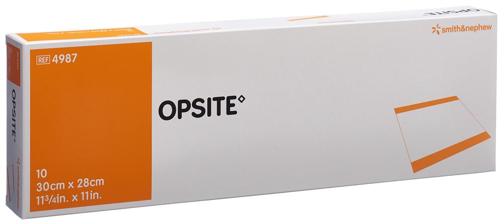 OPSITE Inzisionsfolien 30x28cm 10 Stk