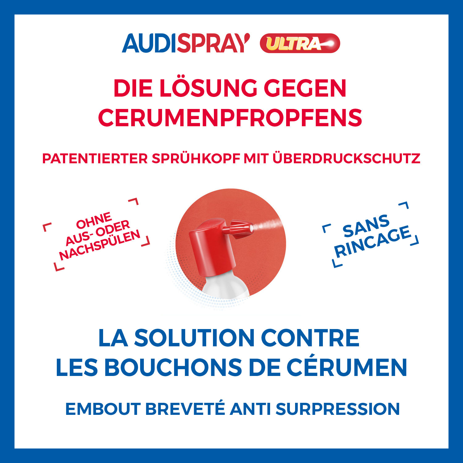 AUDISPRAY Ultra Ohrenpfropfen Lös 20 ml