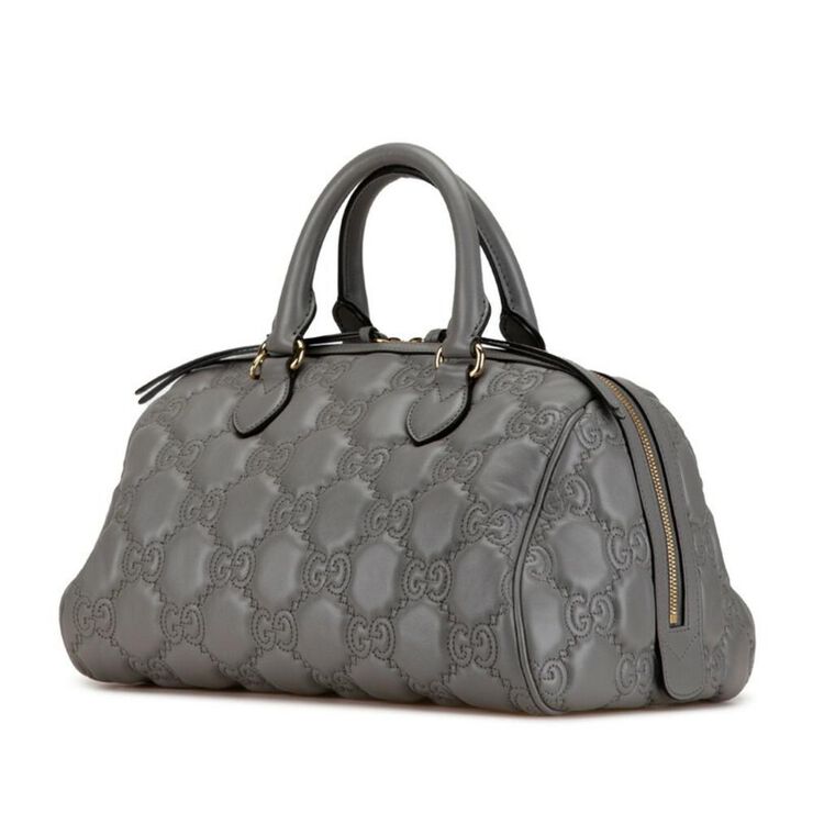 Gucci Vintage Gucci Handbag Grey