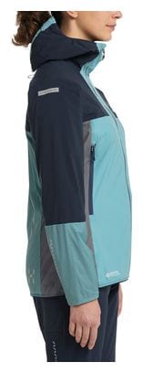 Veste Manches Longues Femme Haglöfs L.I.M Alpha Hood Bleu