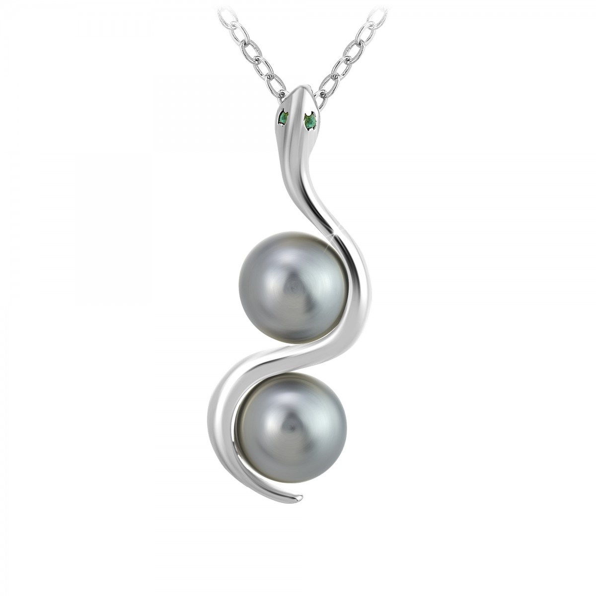 Collier SC Crystal décoré de perles scintillantes