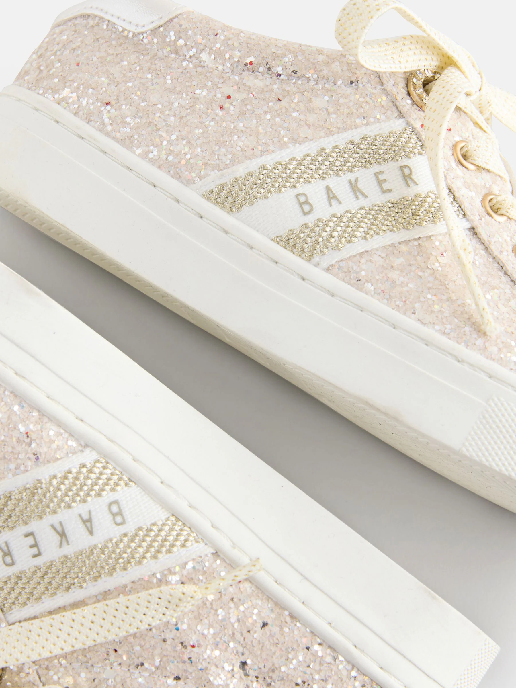 Ivoor - Baker by Ted Baker Lage sneakers met gumzool voor meisjes