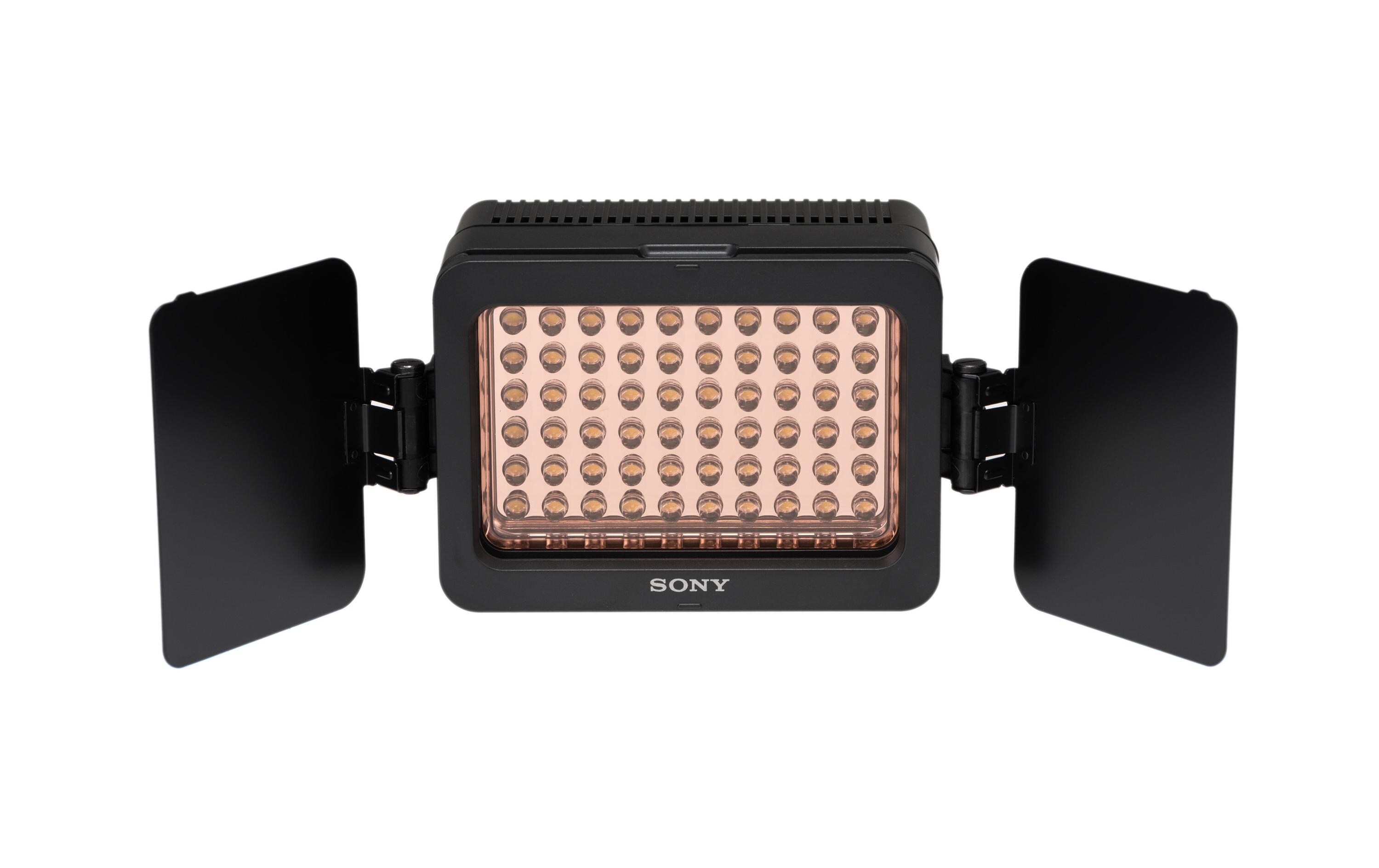 Videoleuchte LED HVL-LE1<br>LED-Videoleuchte für Handycam- oder SLT-/DSLR-Kameras
