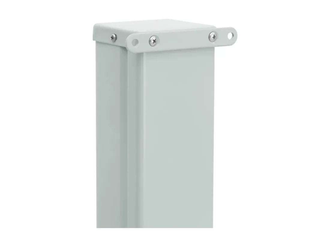 Auvent latéral rétractable de patio 120x500 cm Noir