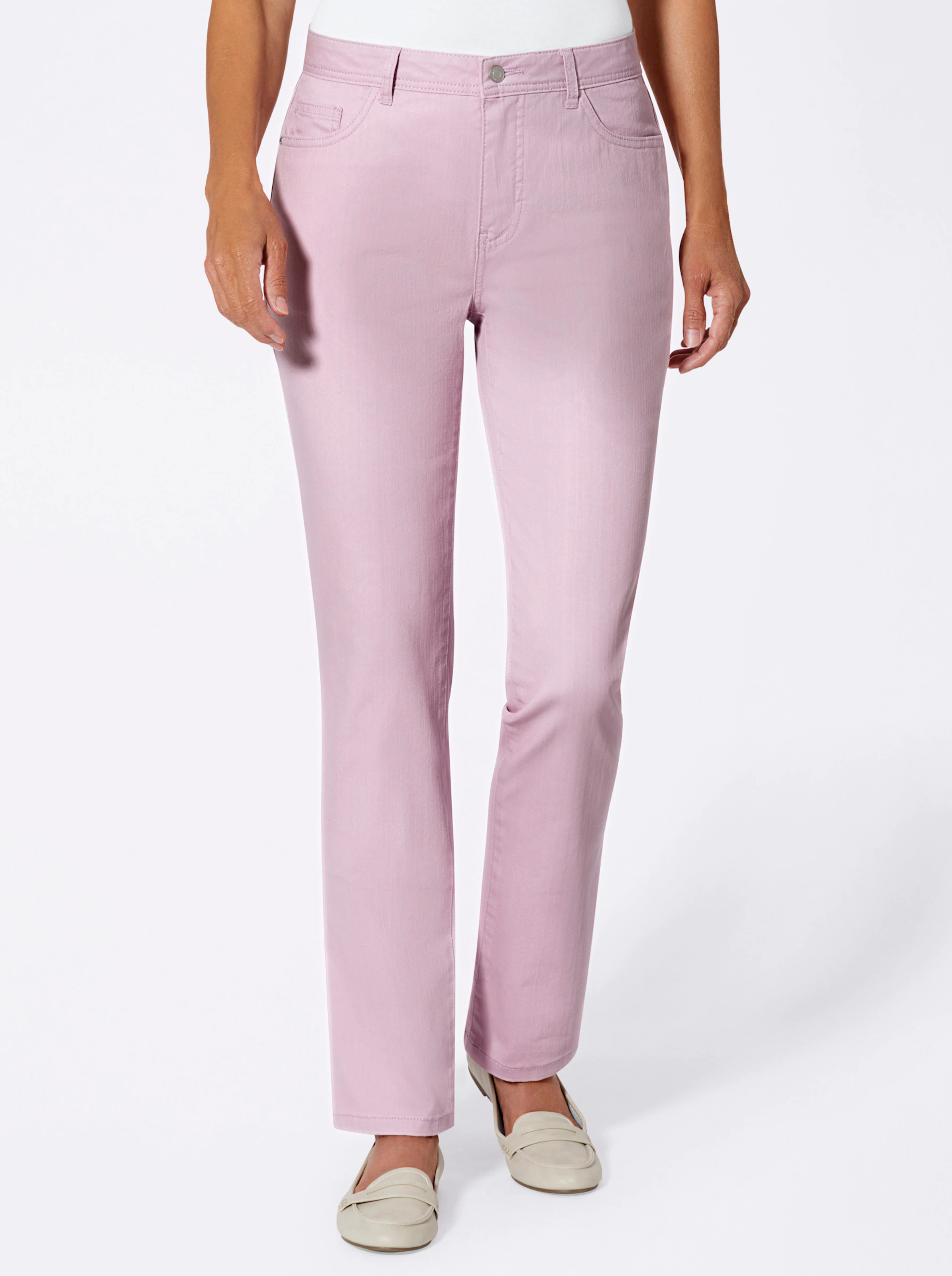 Jeans in altrosé