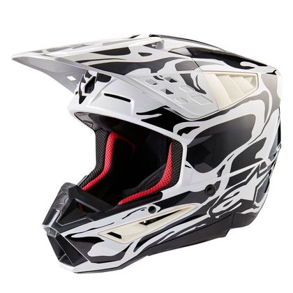 Casque cross Alpinestars SUPERTECH S-M5 - MINERAL 2023 - Gris / Gris
