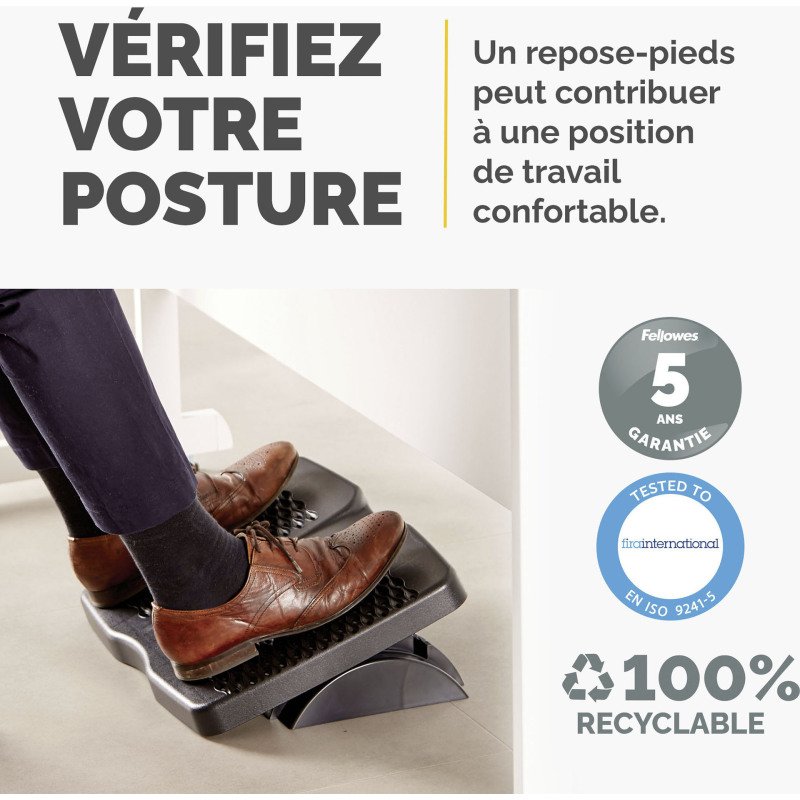 Repose-pieds Refresh ventilé et réglable
