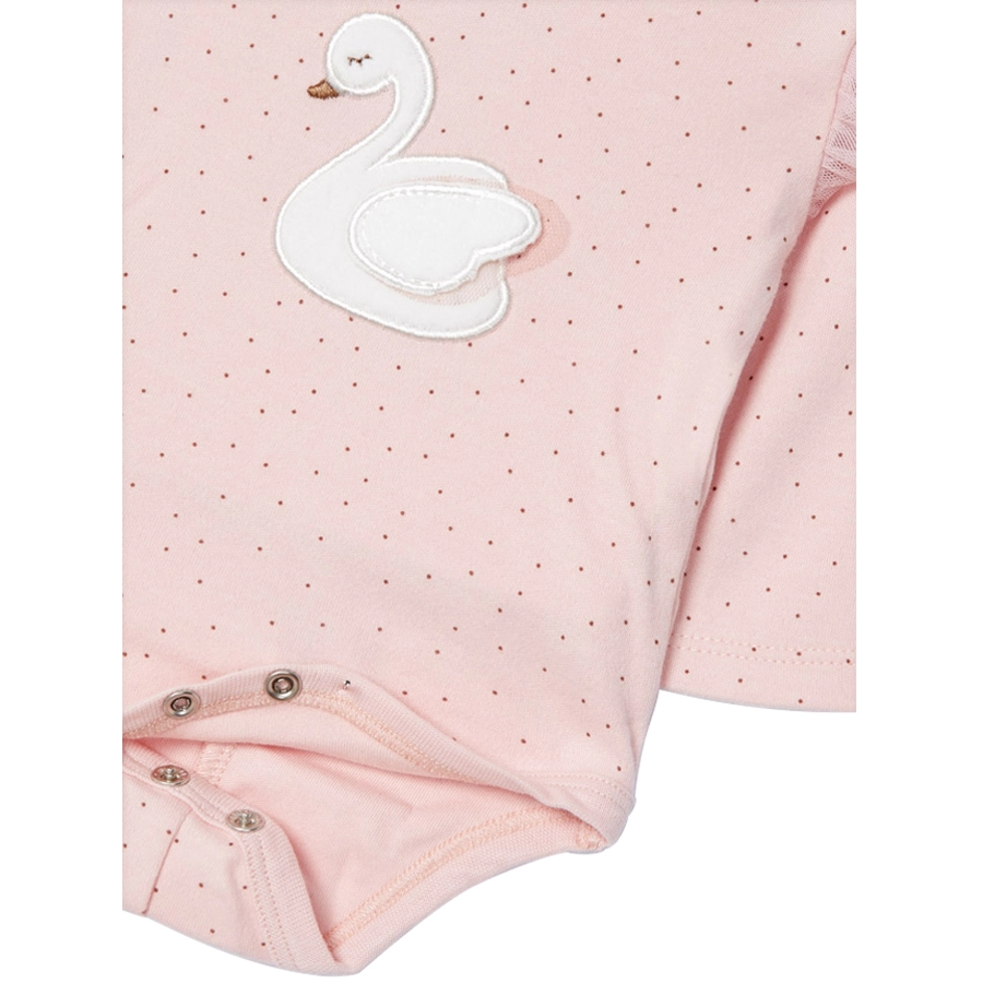 Mayoral Set aus Rock Tutu und Body mit Haarreifen rosa