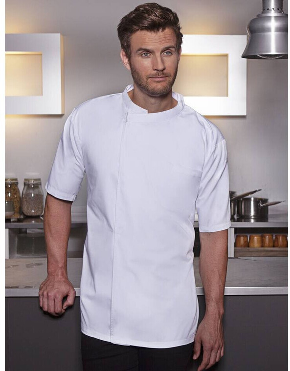 KARLOWSKY KYBJM3 - Chemise de cuisine manches courtes