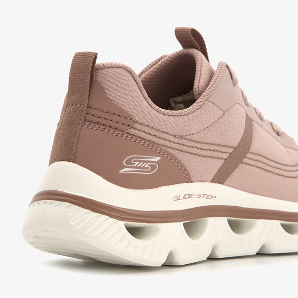 Skechers Arc Waves dames sneakers taupe