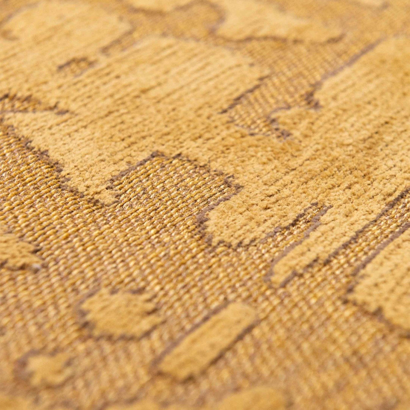 Louis de Poortere Structures Runner 80 x 250 cm - Madagascar Gold