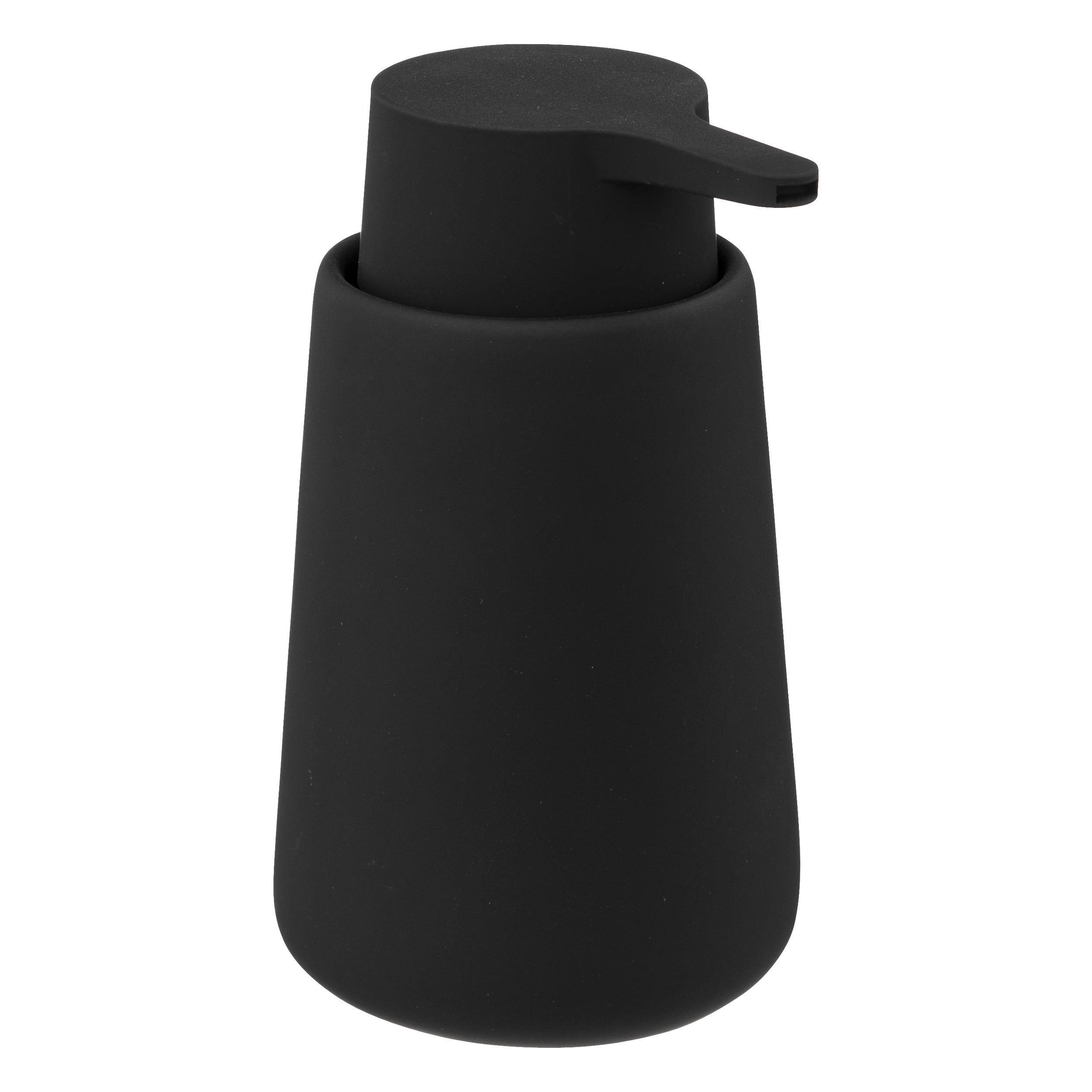 5Five Zeeppompje - keramiek - zwart - 250 ml - zeepdispenser