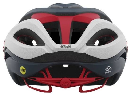 Casque Giro Aether Spherical MIPS Gris Portaro / Blanc / Rouge