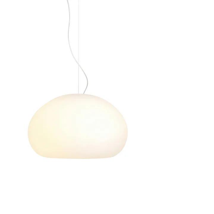 Muuto - Fluid Pendelleuchte Ø 23 cm, opalweiss