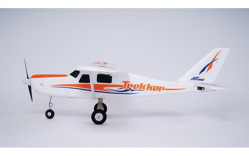 Motorflugzeug Trekker 1200 mm RTF<br>Gutmütiges Trainer Flugmodell mit Brushless Motor