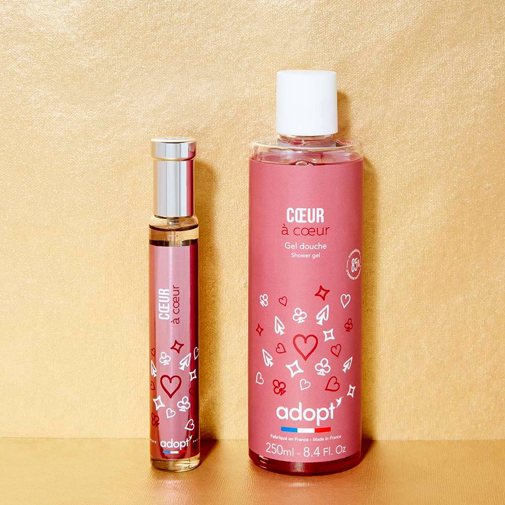 Cœur à cœur Coffret eau de parfum 30ml + gel douche 250 ml