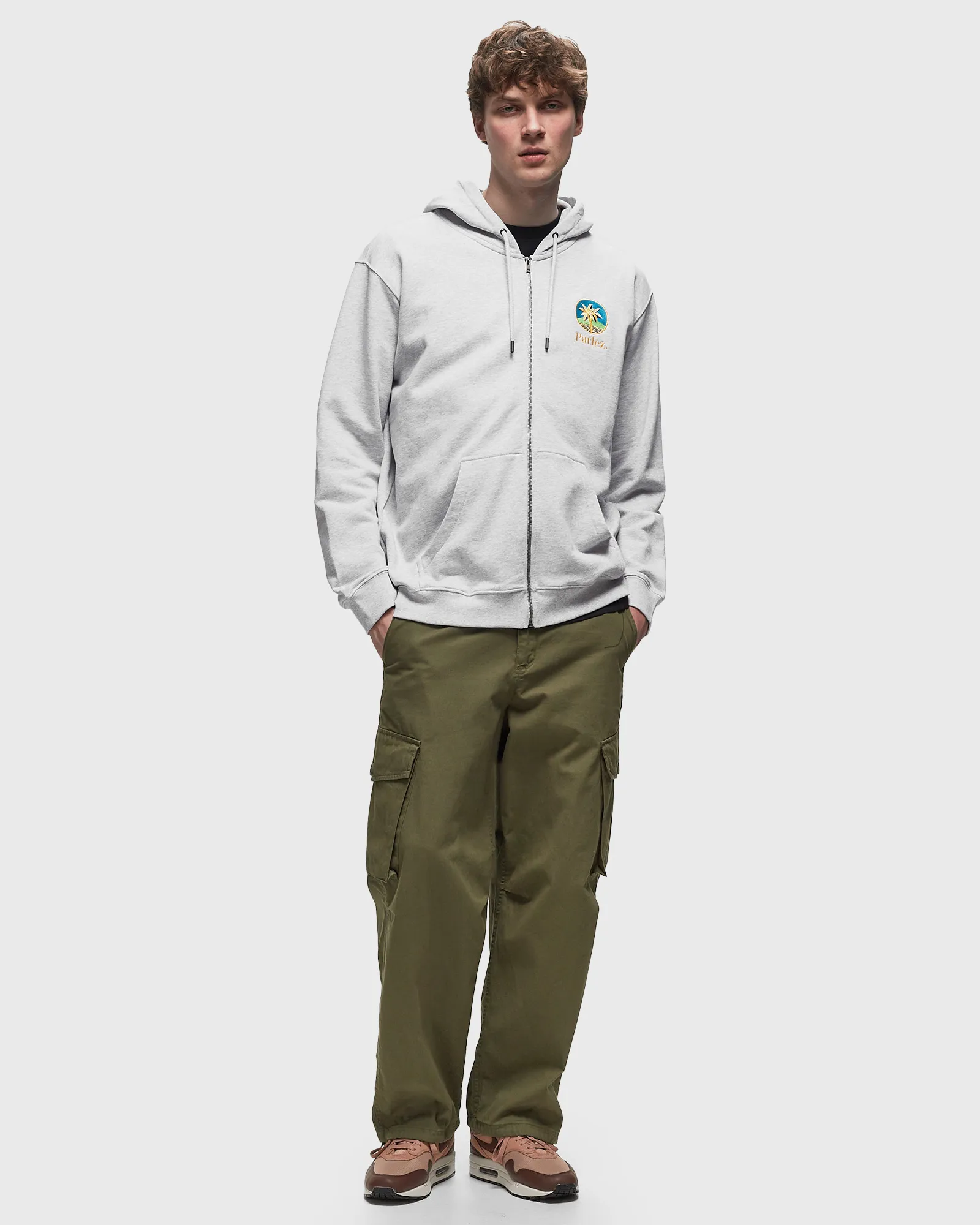 Parlez Vigie Zip Hood Heather