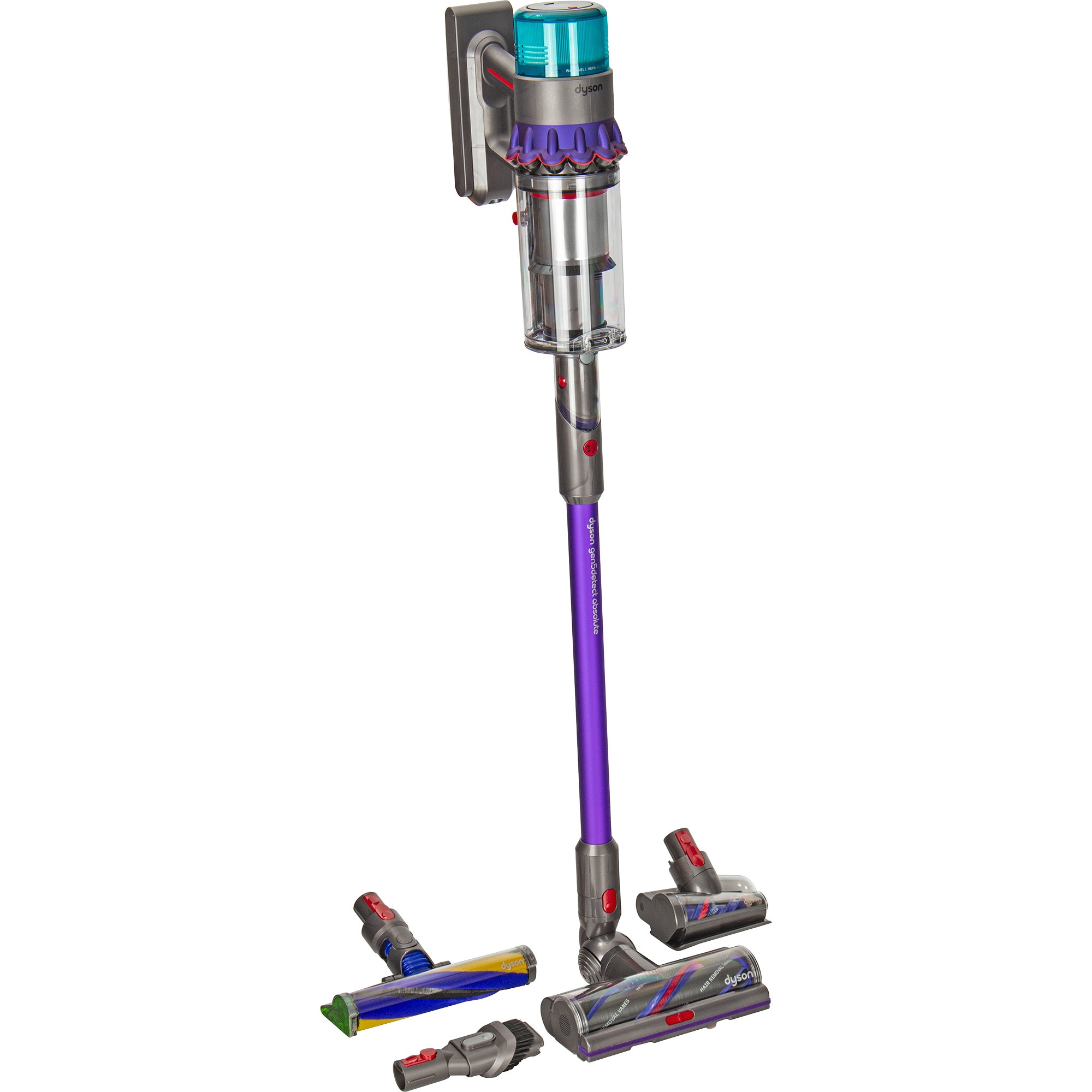 Dyson Stielstaubsauger Dyson Gen5 Detect Grey/Purple