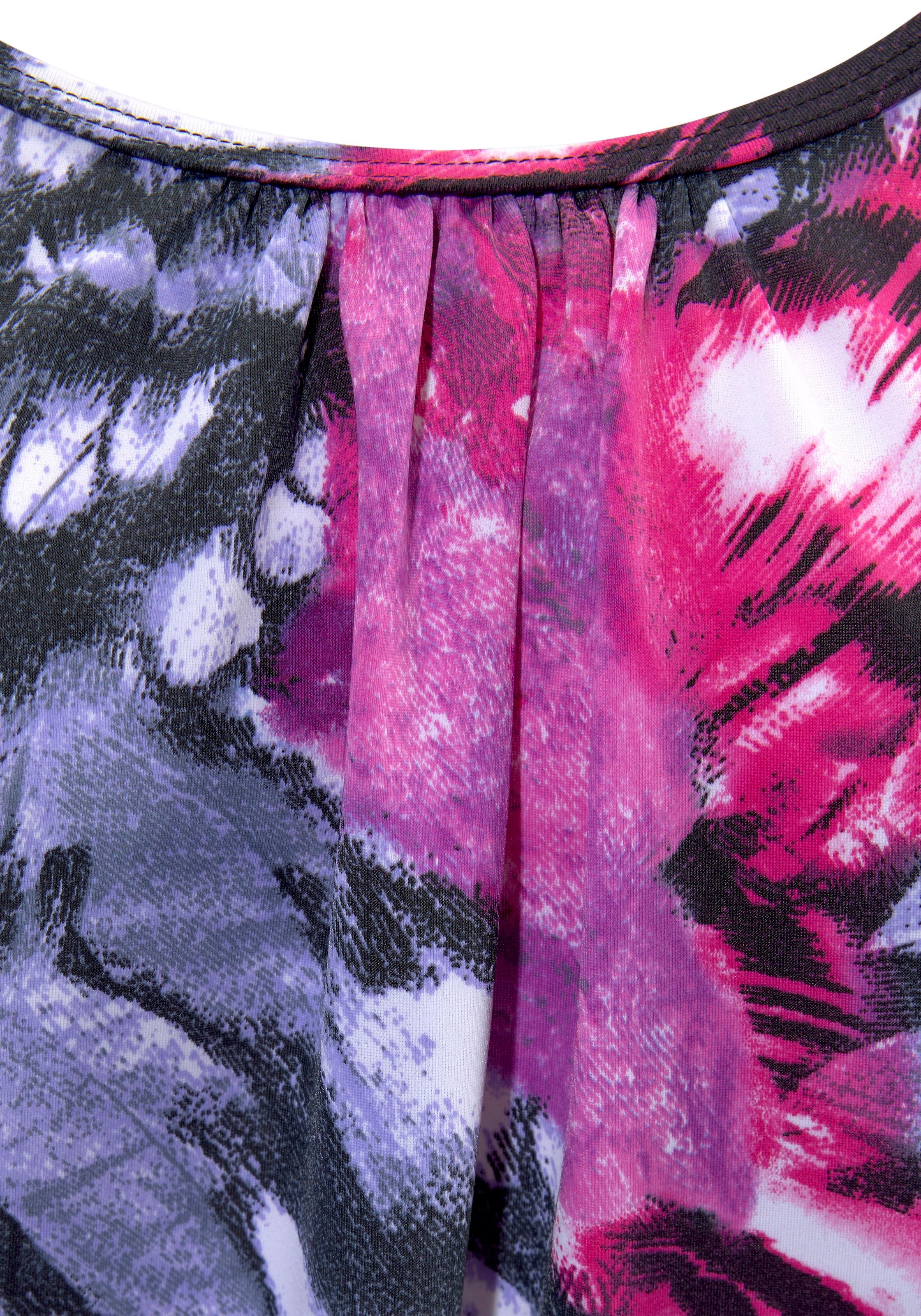 LASCANA Oversize-Tankini , im fantasievollen Trend-Design