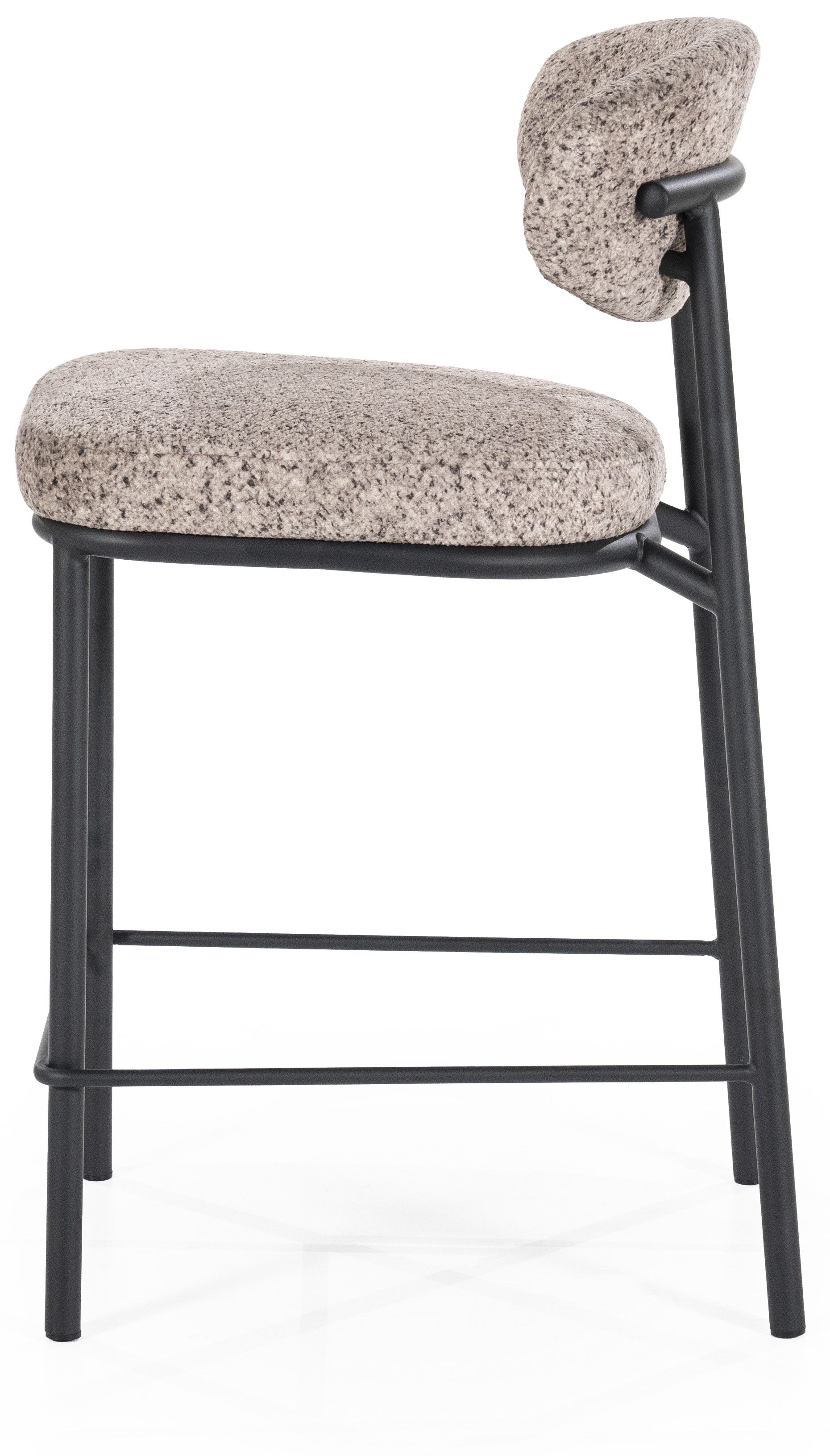 Barkruk Taupe 240174 Jari B50 x D52.5 x H92 cm