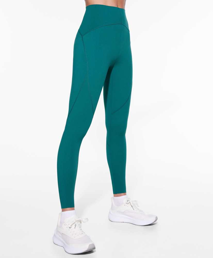 leggings básicas de compressão até o tornozelo