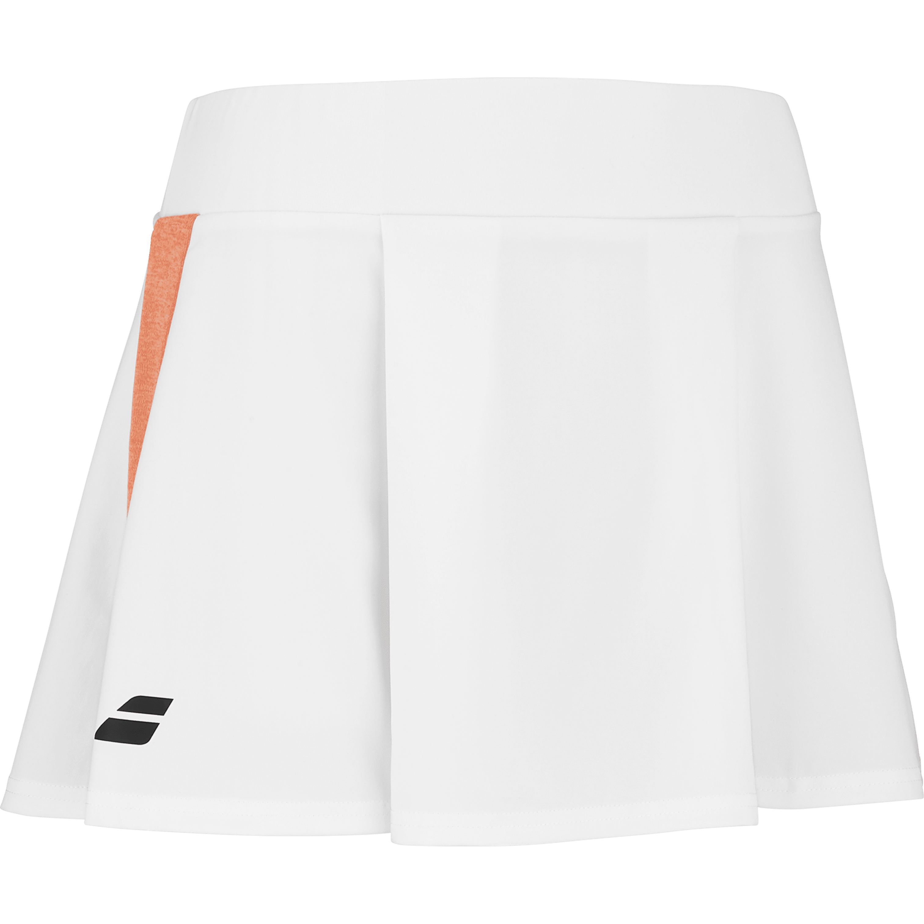 Play Skirt Damen Weiß / Orange