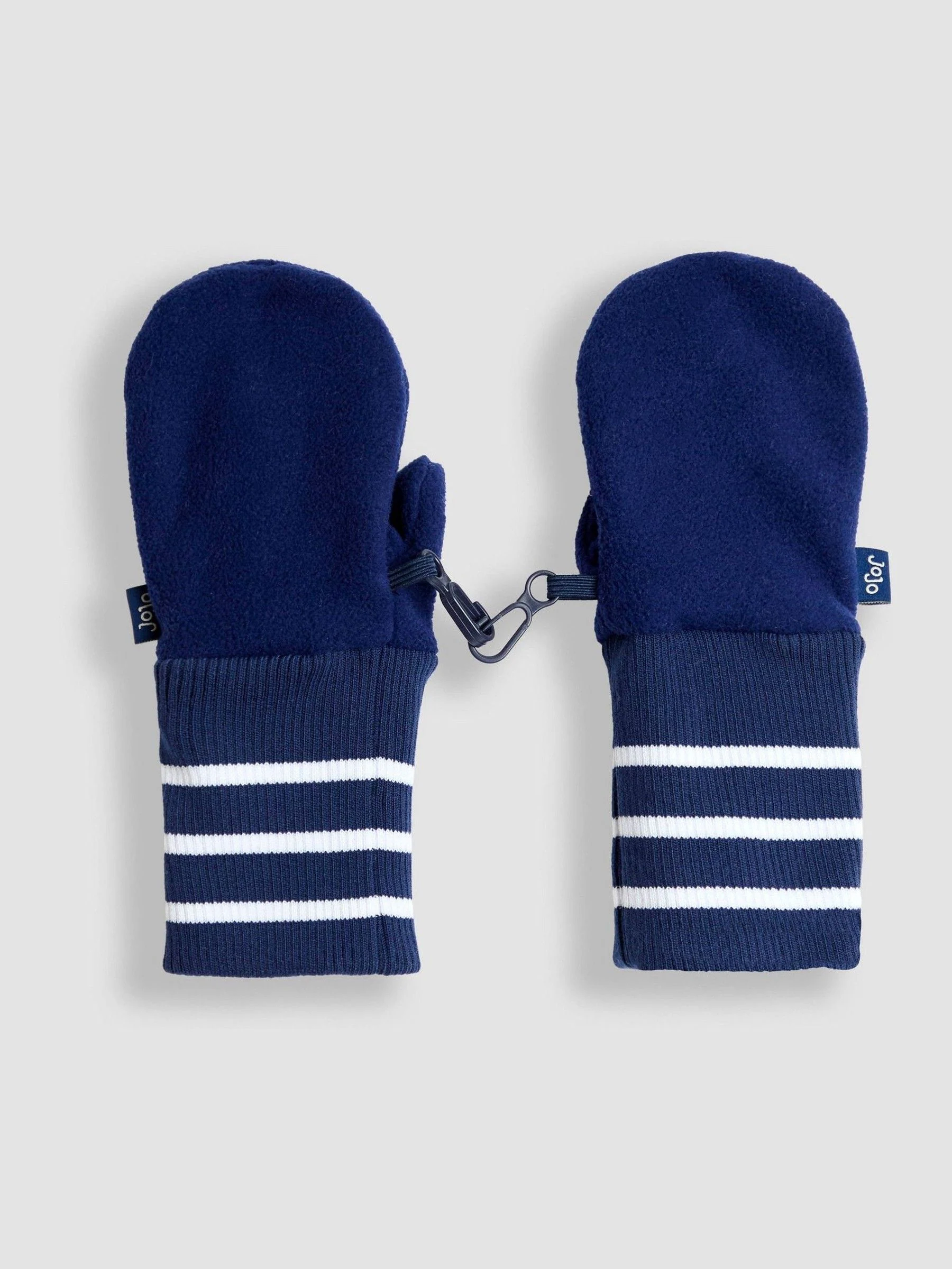 JoJo Maman Bébé Polar Fleece Mittens With Cuff