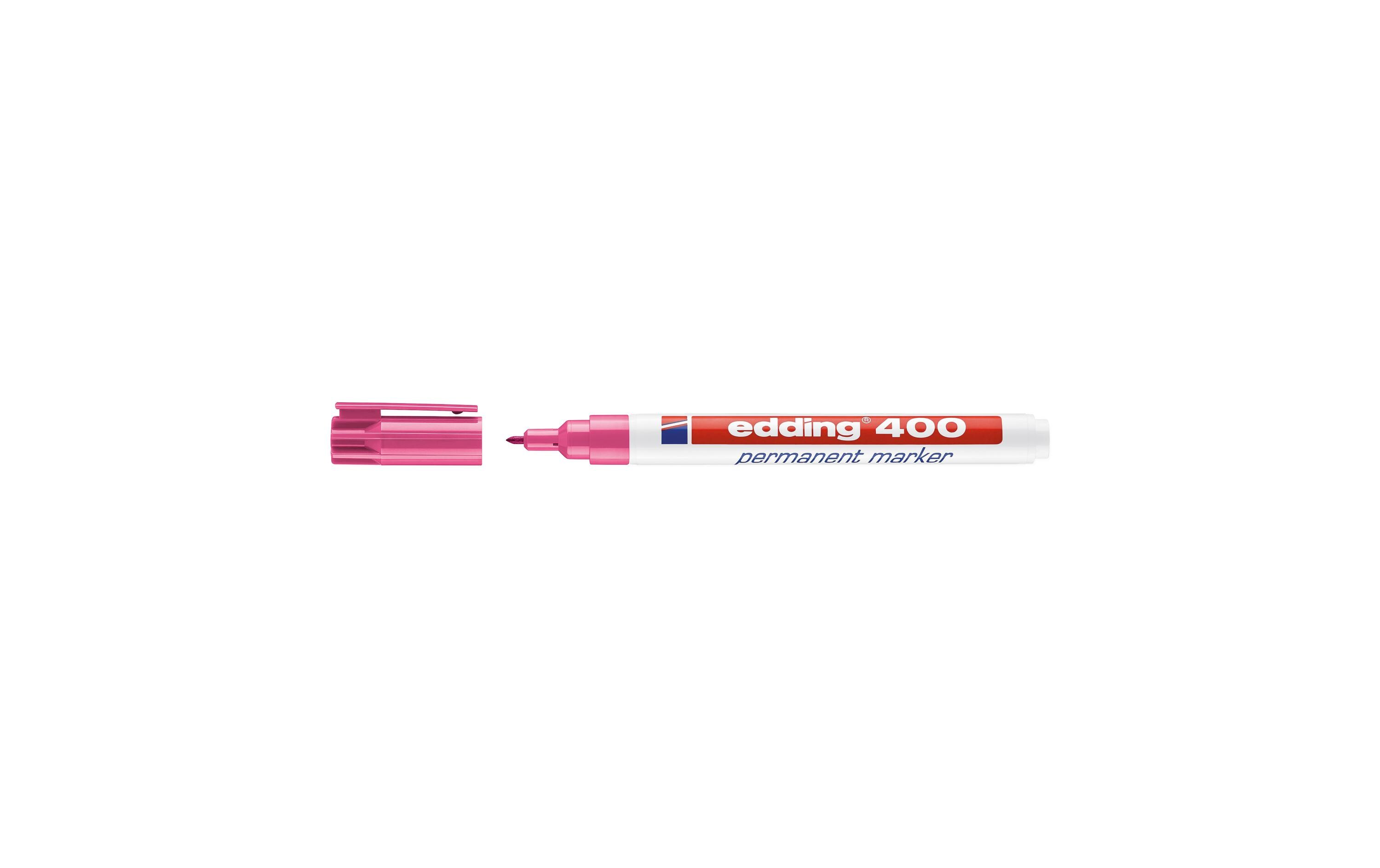 Permanent-Marker 400 RosaPermanentmarker zum feinen Markieren und Beschriften