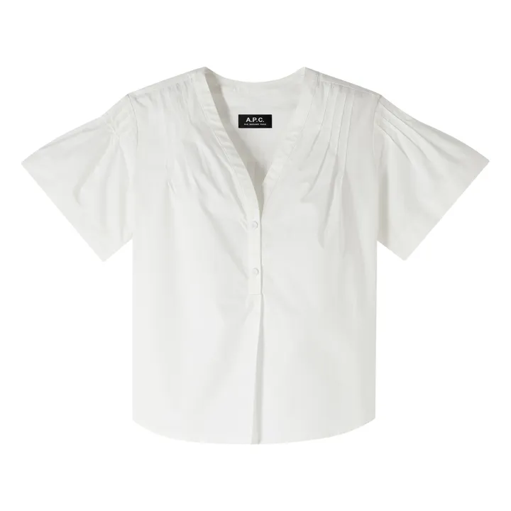 A.P.C. Blouse Ambre Coton Bio | Blanc