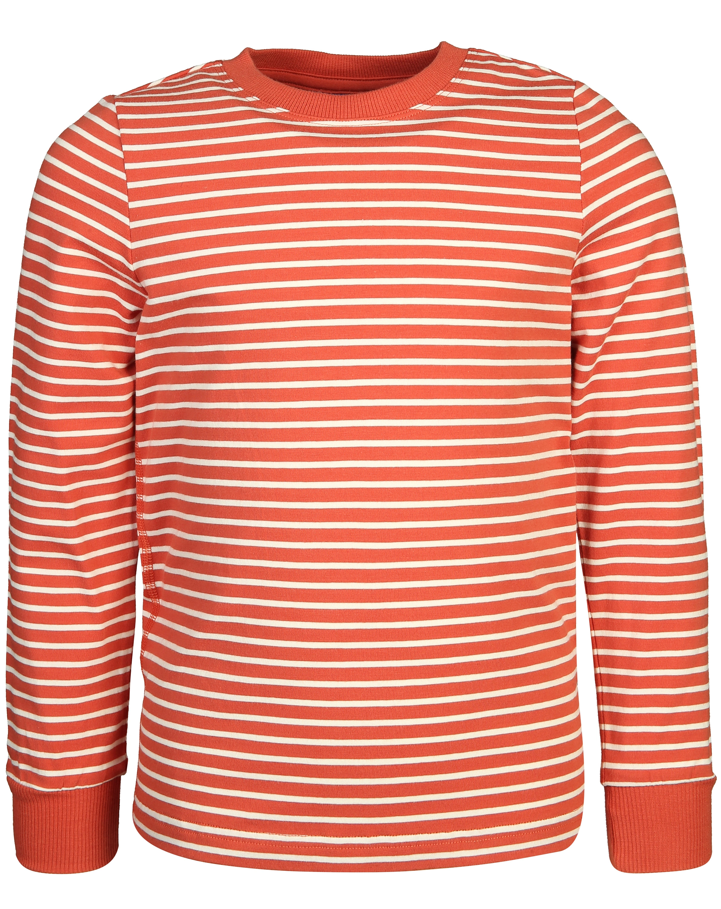 Langarmshirt RULLA gestreift in rot