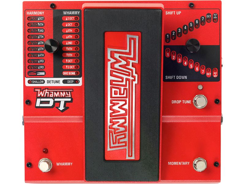 Digitech Pedal Whammy DT Pitch-Shift-Pedal mit tiefer und hoher Stimmung