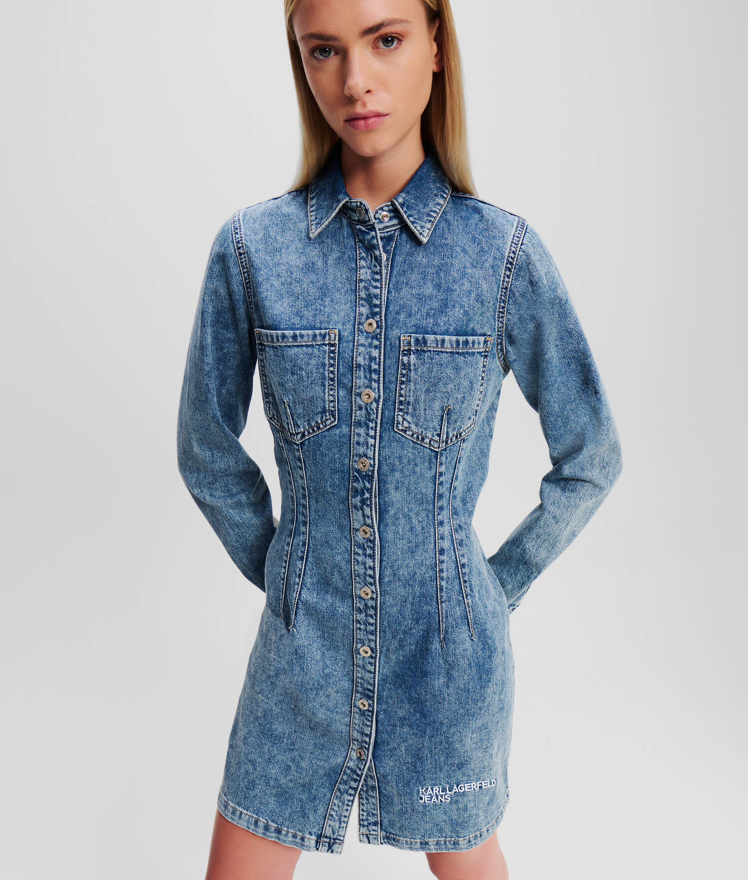 ROBE À MANCHES LONGUES KLJ