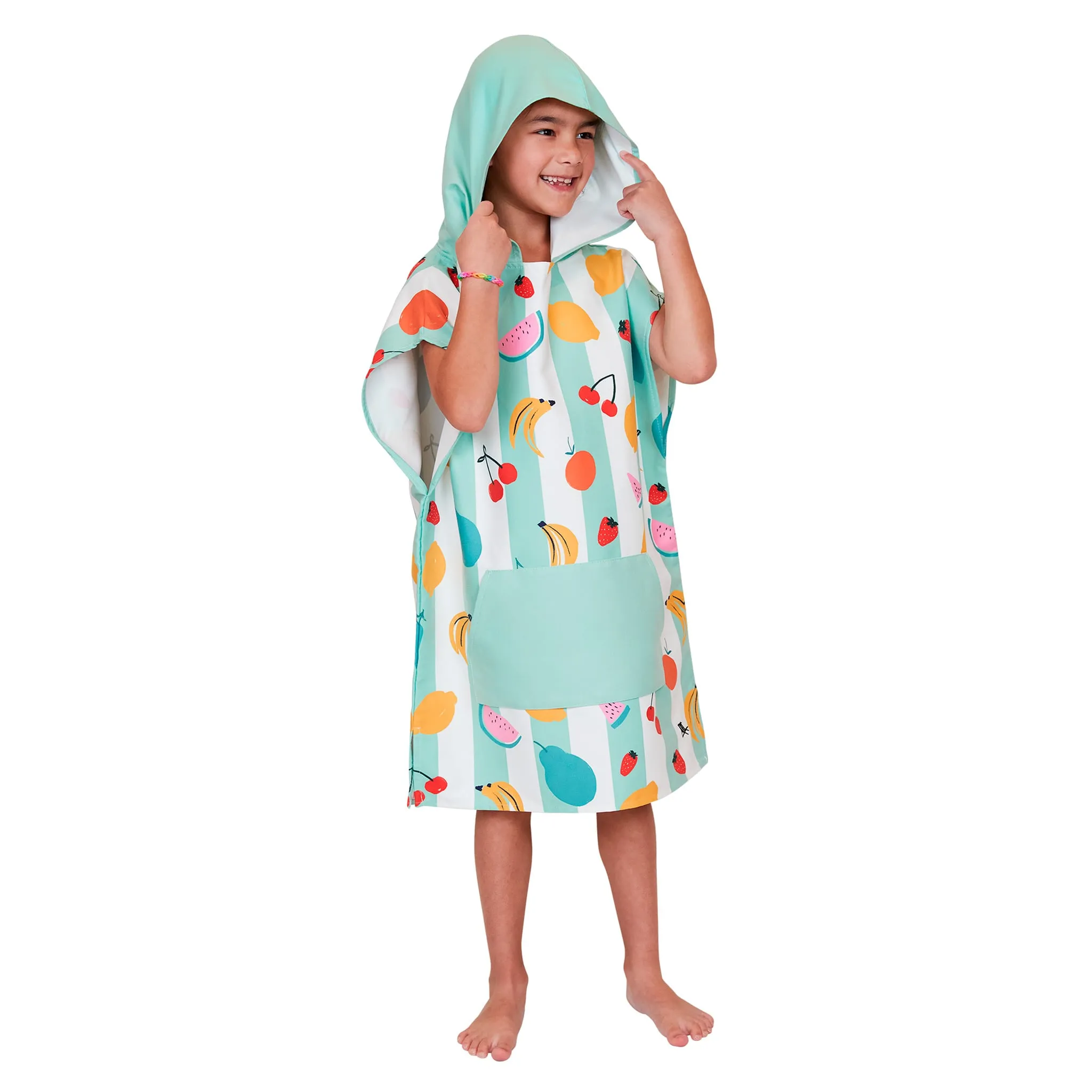 Dock & Bay Poncho 3-5ans - Fruits
