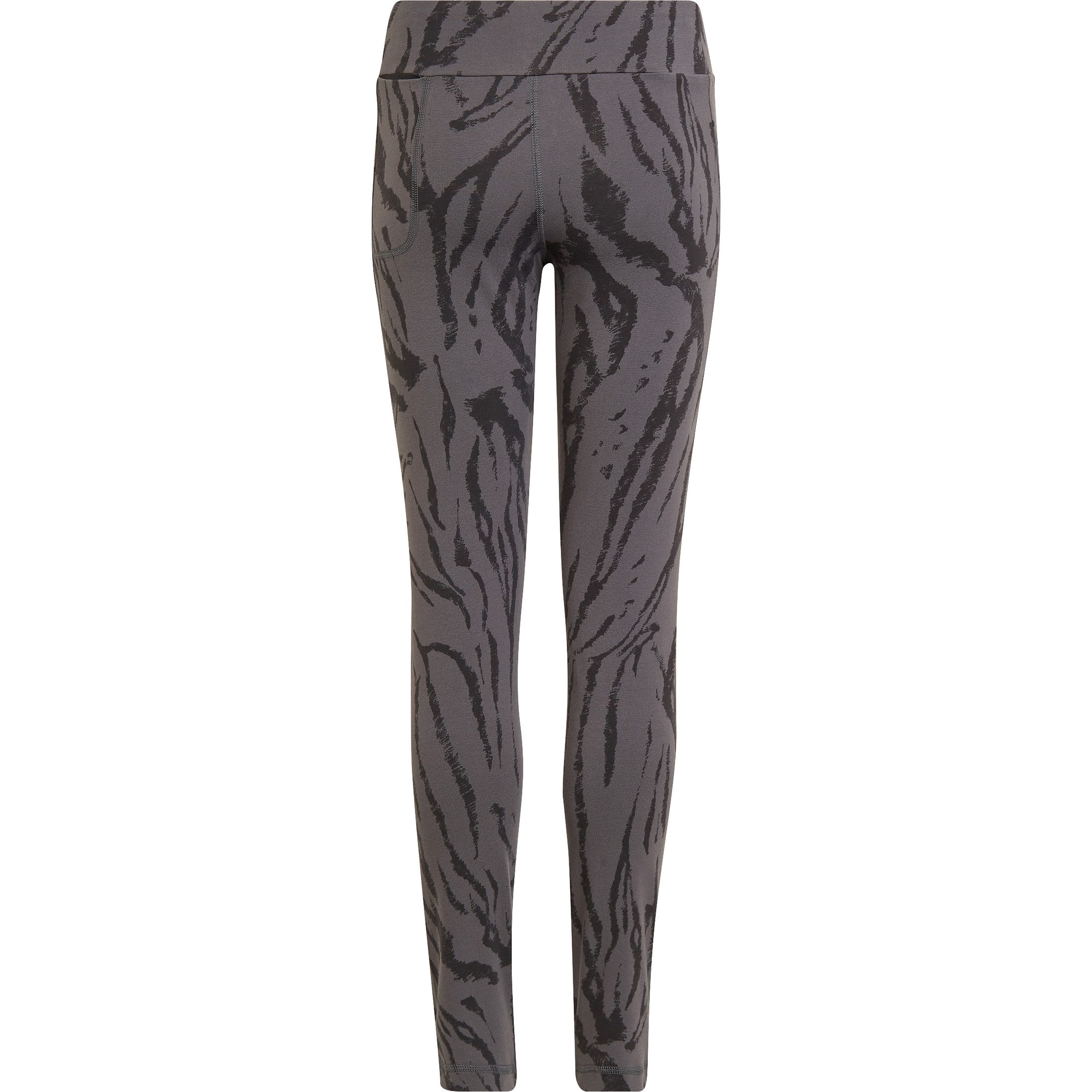adidas Future Icons Cotton Hybrid Animal Print Tights Mädchen grey six