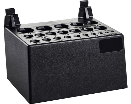 Industriële boorhouder 92 x 64 x 62 mm zwart