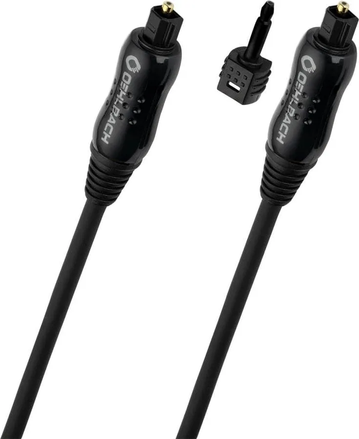Oehlbach Opto Star Black (3 m) Câbles numériques optiques
