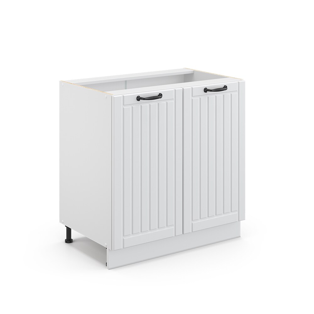 Vicco Unterschrank 80 cm FAME Line Küchenschrank Küchenzeile Landhaus Weiß