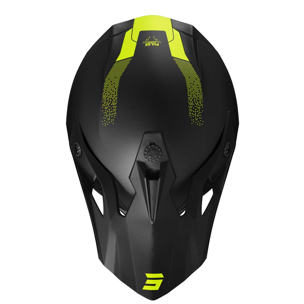 Shot - Casque Pulse Element Noir / Jaune fluo / Mat