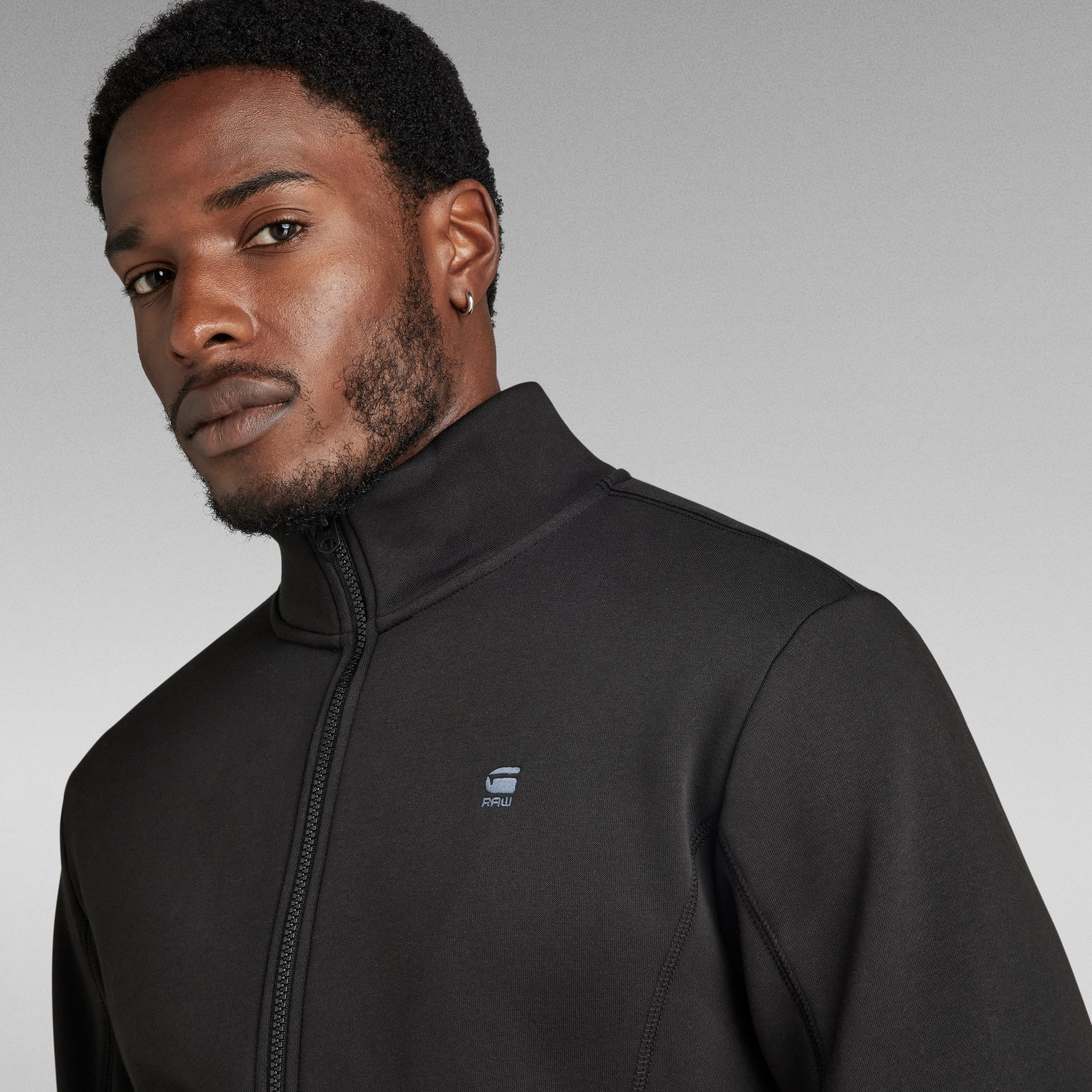 G-STAR Sweatjacke , mit Logostickerei auf der Brust