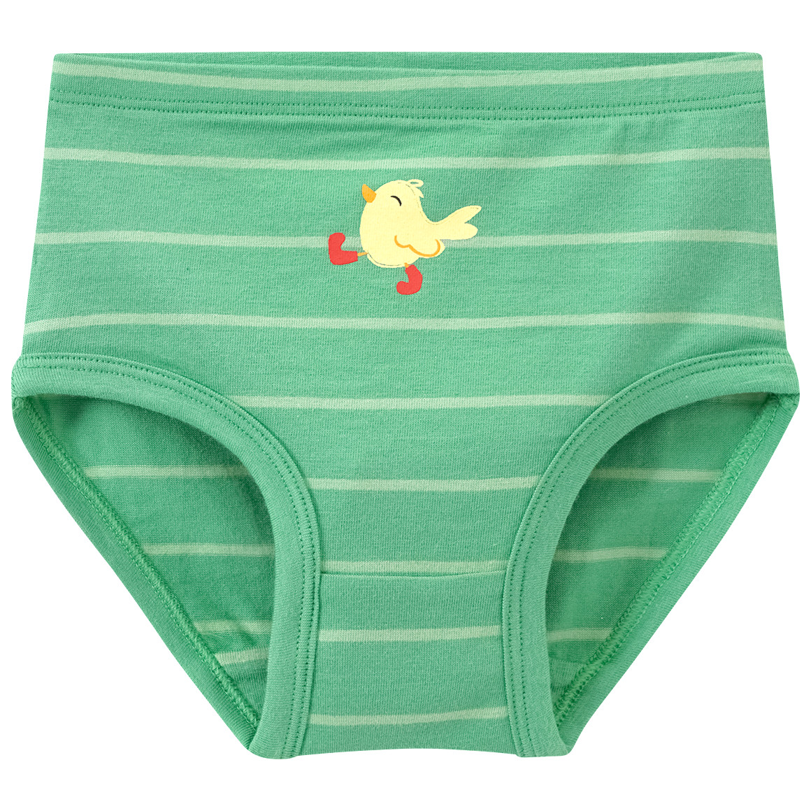 Topomini 3 Baby Slips mit Tier-Motiven grün / dunkelblau