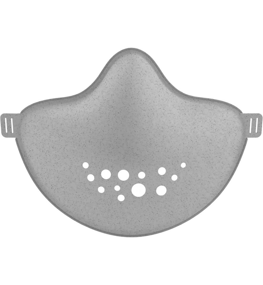 Koziol Duurzaam Herbruikbaar Gezichtsmasker Organic Softgrey (1 stuk)