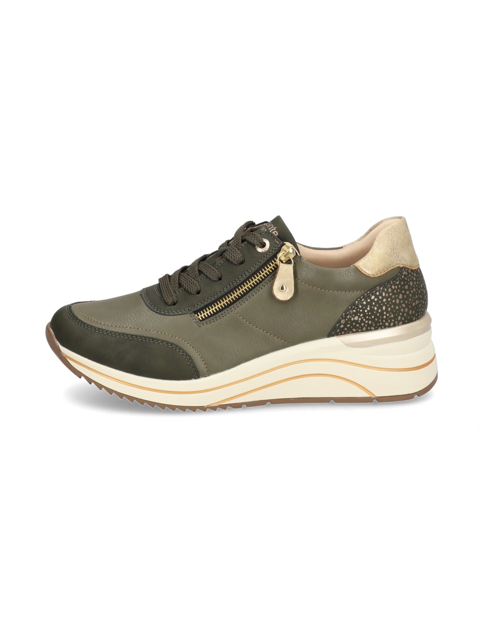 Lederkombination Sneaker